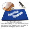 CLEAR SHOE STRAPS